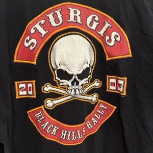 EUC Vintage Sturgis 2003 Black Hills Rally T-Shirt